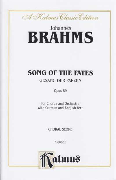 Gesang der Parzen Op.89