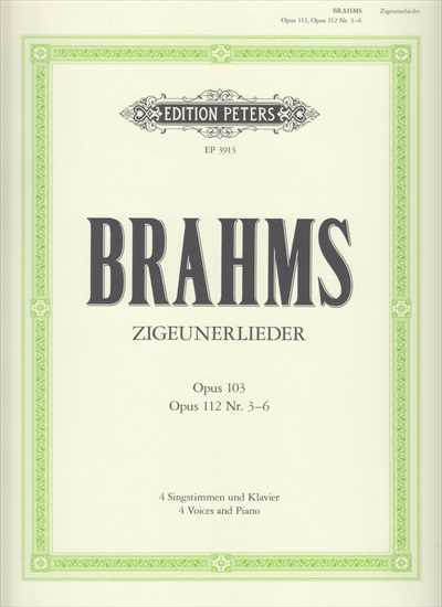 Zigeunerlieder Op.103, Op.112 Nr3-6