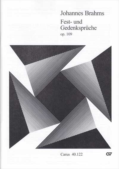 Fest-und Gedenkspruche Op.109