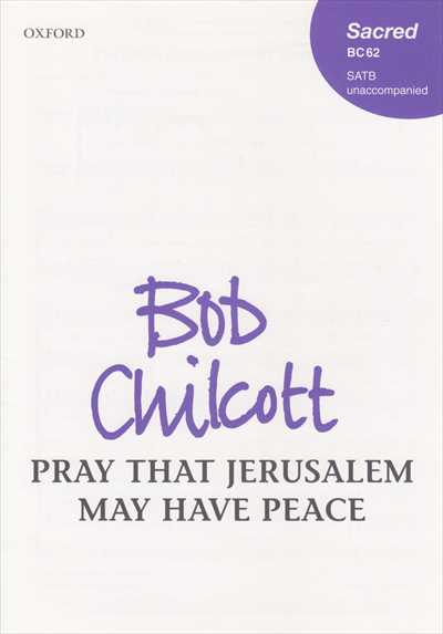 Pray That Jerusalem May Have Peace