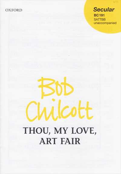 Thou, my love, art fair