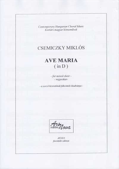 Ave Maria in D
