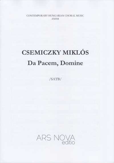 Da pacem Domine
