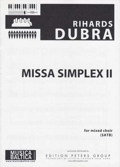 Missa Simplex II [SATB]