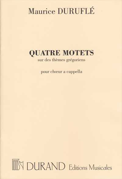 4 Motets Op.10