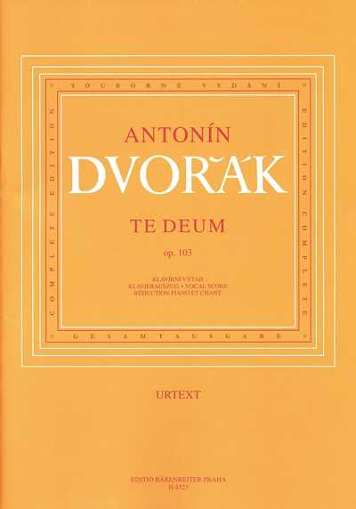 Te Deum Op.103 [SATB]