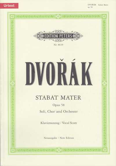 Stabat Mater Op.58 [Vocal Score]
