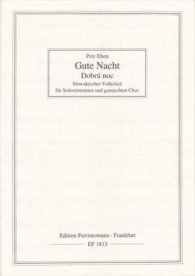 Gute Nacht (Dobru noc)