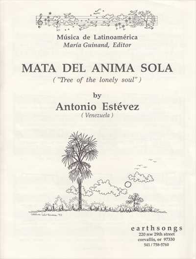 Mata Del Anima Sola [SATTB]