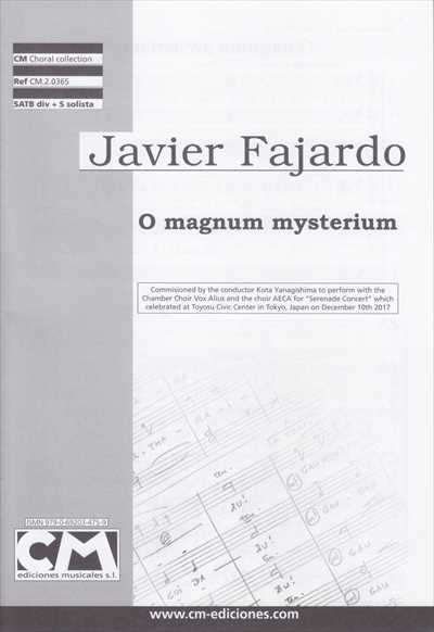 O magnum mysterium