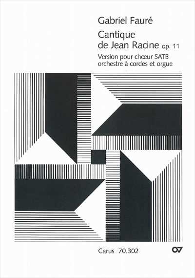Cantique de Jean Racine Op.11 [string version / Full Score]