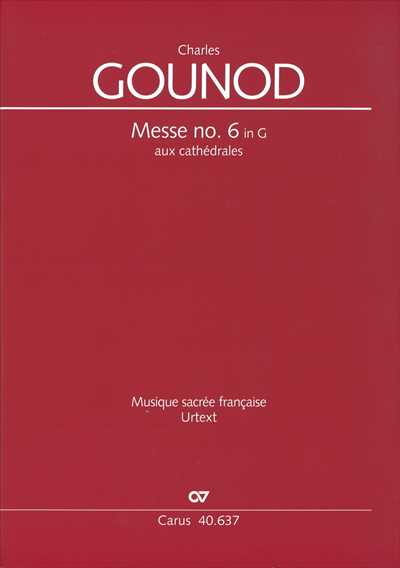 Messe No.6 in G aux cathedrales