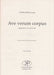 Ave verum corpus