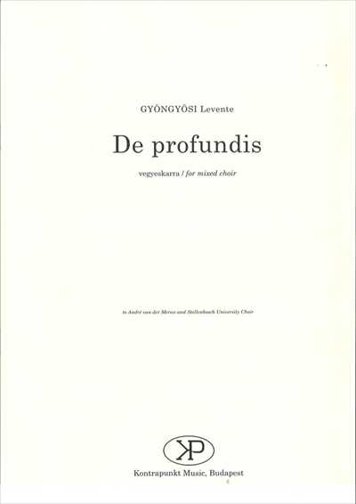 De profundis [SATB]