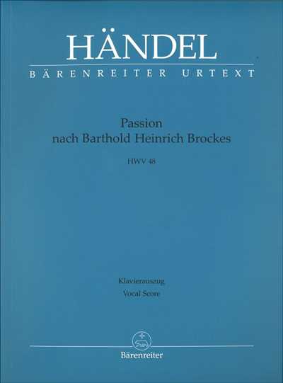 Passion nach Barthold Heinrich Brockes HWV 48