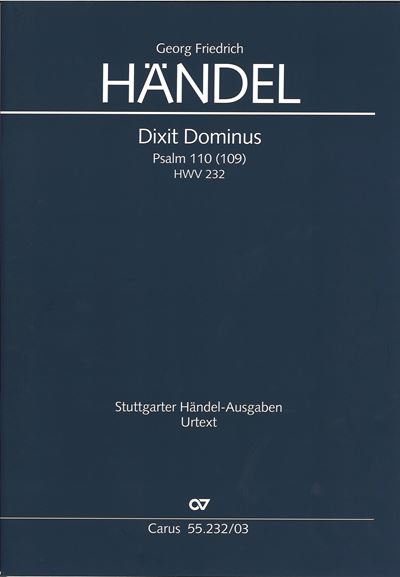 Dixit Dominus Psalm 110(109) [Vocal Score]