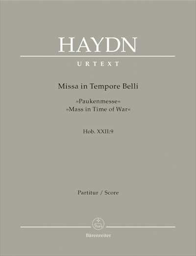 Missa in Tempore Belli - Pauken-Messe[2025年新版/Full Score]