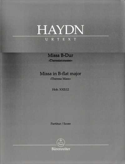 Missa in B-flat major "Theresa Mass" [Full Score]