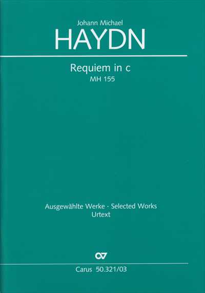 Requiem in c MH.155 [Vocal Score]