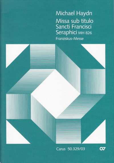 Missa sub titulo Sancti Francisci Seraphici MH826