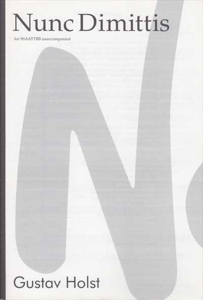 Nunc Dimittis [SSAATTBB]