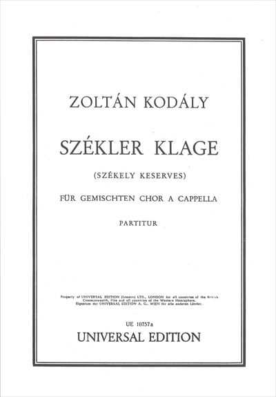 Szekler Klage