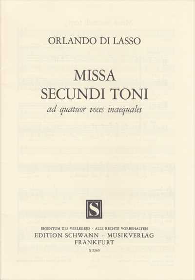 Missa Secundi Toni