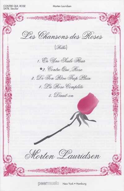 Contre qui, rose (Against whom, rose)