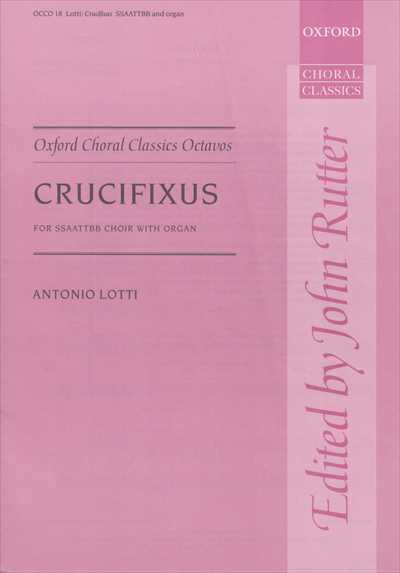 Crucifixus a 8 [SSAATTBB, organ]