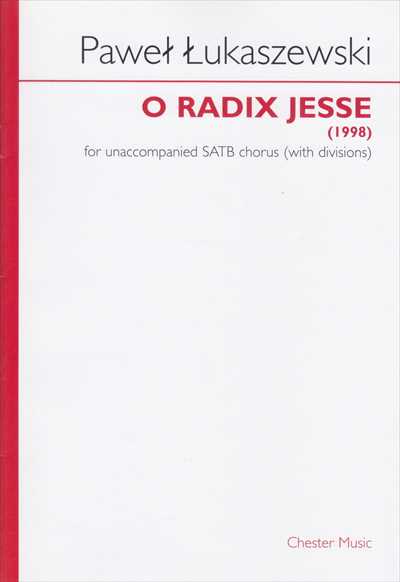 O Radix Jesse [SATB]