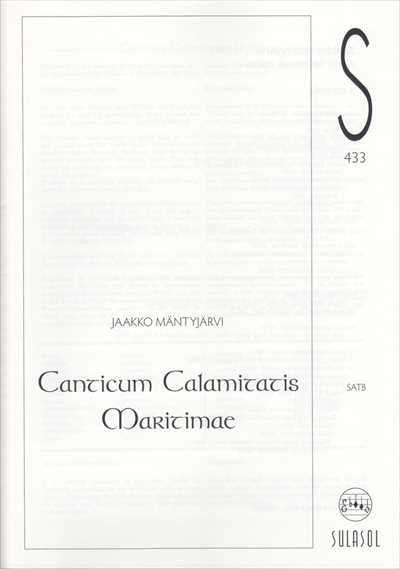 Canticum Calamitatis Maritimae