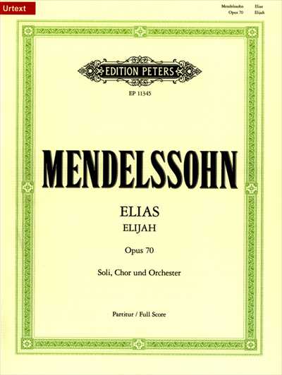 Elias Op.70 [Full score]