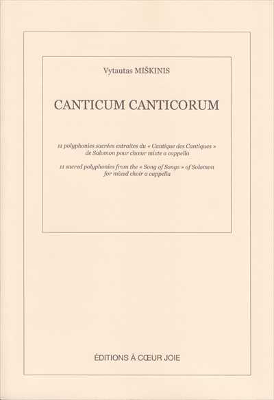 Canticum Canticorum [11 sacred polyphonies]