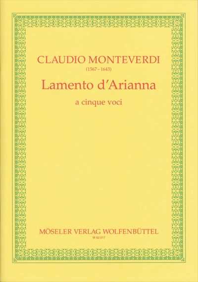 Lamento d'Arianna [SSATB]