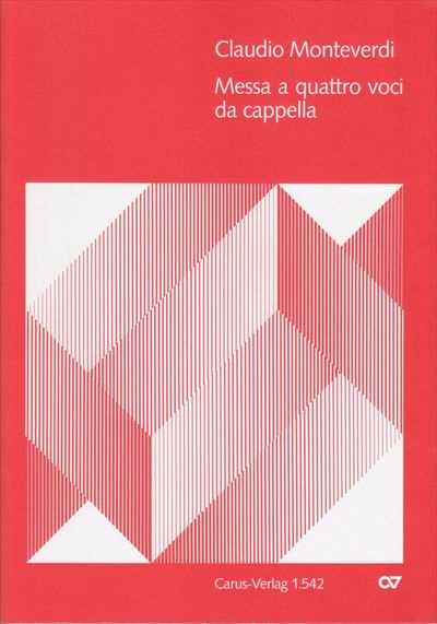 Messa a 4 voci da cappella(1651)　SV. 190