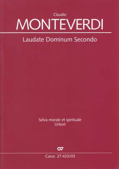Laudate Dominum Secondo SV 273