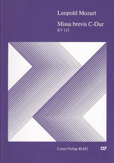Missa brevis in C K115