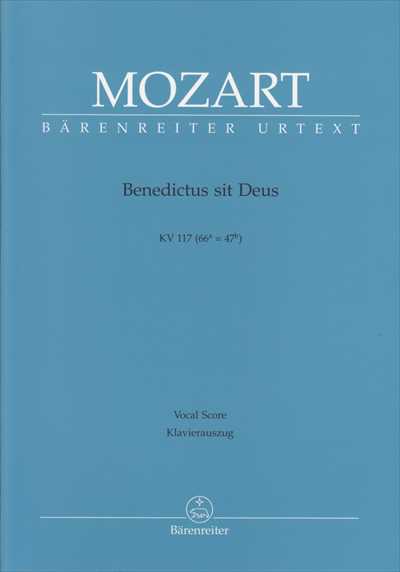 Benedictus sit Deus KV.117