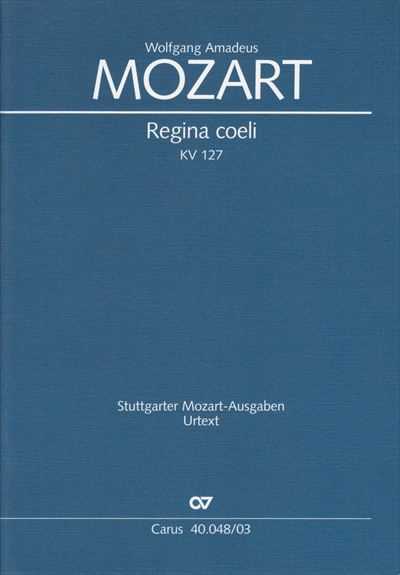 Regina coeli K127 (Carus)
