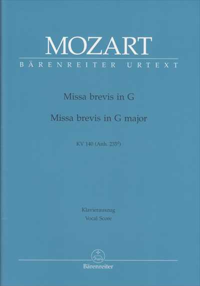 Missa brevis in G KV.140