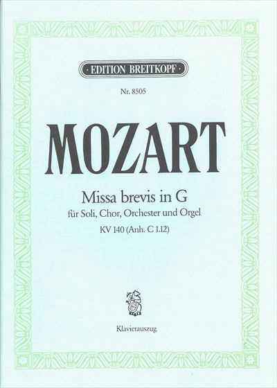 Missa brevis in G KV.140