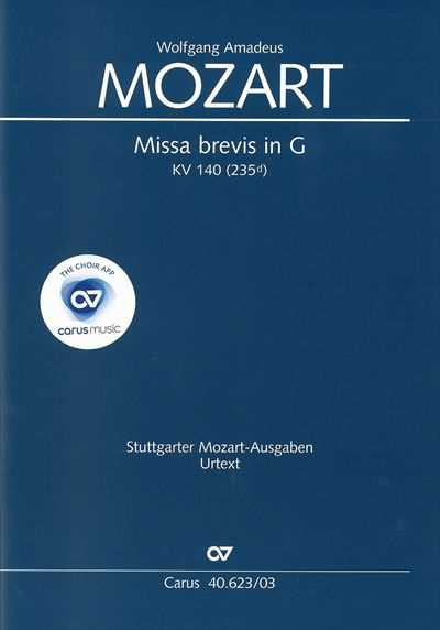 Missa brevis in G K140