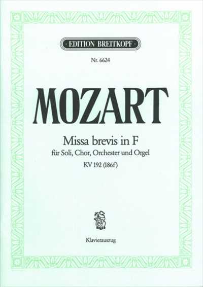 Missa brevis in F K192