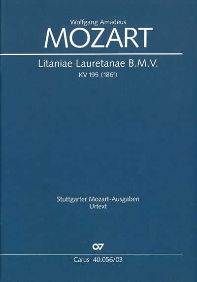Litaniae Lauretanae B.M.V. KV.195