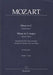 Missa brevis in C K220 (Choir & Organ)