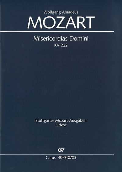 Misericordias Domini K.222