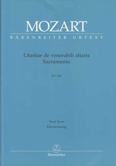 Litaniae de venerabili altaris Sacramento K243