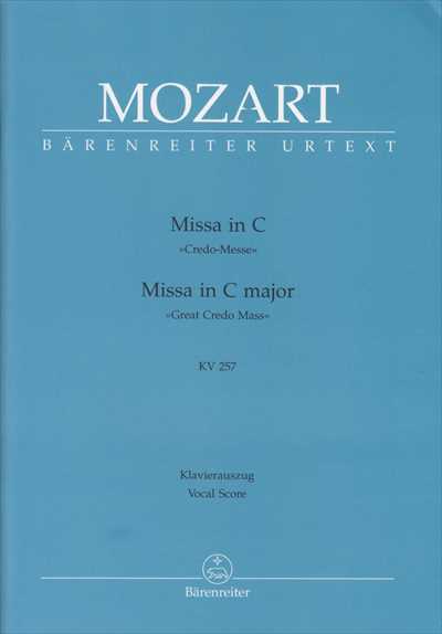 Missa in C K257