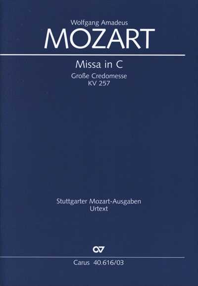 Missa in C K257 (Carus)