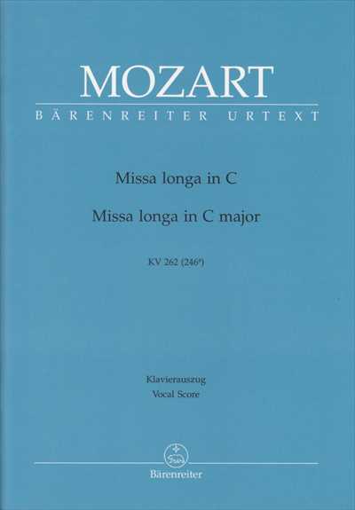 Missa longa in C K262